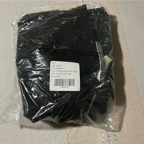 By Anthropologie Mock-Neck Lace-Inset Fit & Flare Dress - Picture 5 of 7